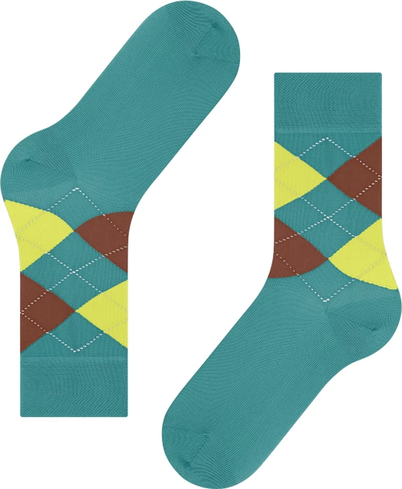 Falke Sensitive Argyle Socken fjordblue (Damen)
