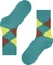 Falke Sensitive Argyle Socken fjordblue (Damen) Vorschaubild