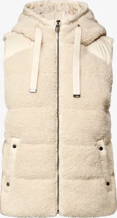 Street One Strukturmix Teddy Weste savannah sand (Damen)