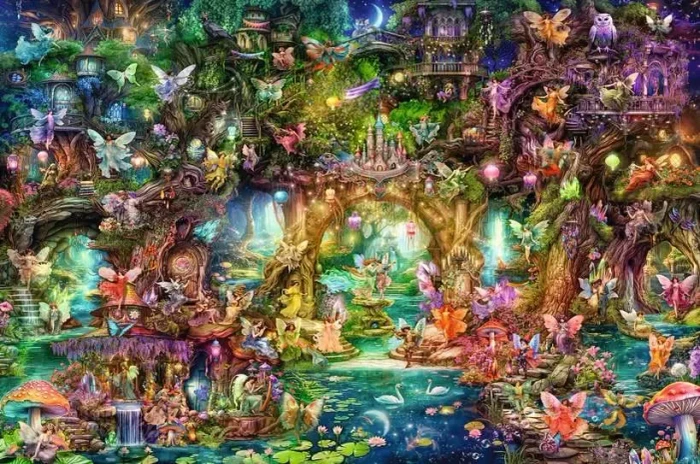 Ravensburger Puzzle Die verborgene Welt der Feen
