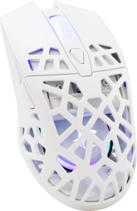 White Shark Caradoc Gaming Mouse, weiß, USB