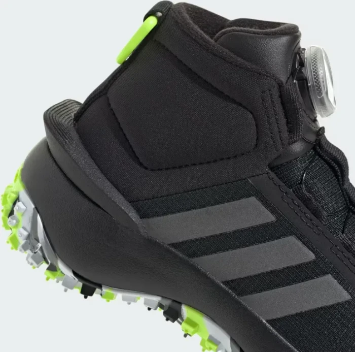 adidas FortaTrail core black/iron metallic/lucid lemon (Junior)