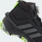 adidas FortaTrail core black/iron metallic/lucid lemon (Junior) Vorschaubild