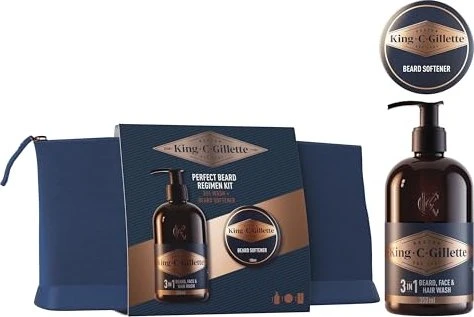 Gillette King C. Perfect Beard Geschenkset
