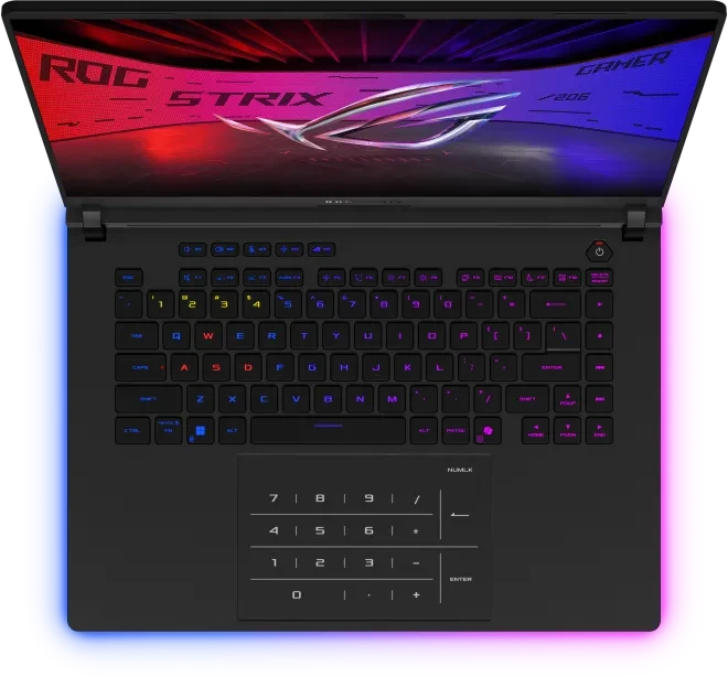 ASUS ROG Strix Scar 16 G635LW-RW011W, Off Black, Core Ultra 9 275HX, 32GB RAM, 2TB SSD, GeForce RTX 5080, DE