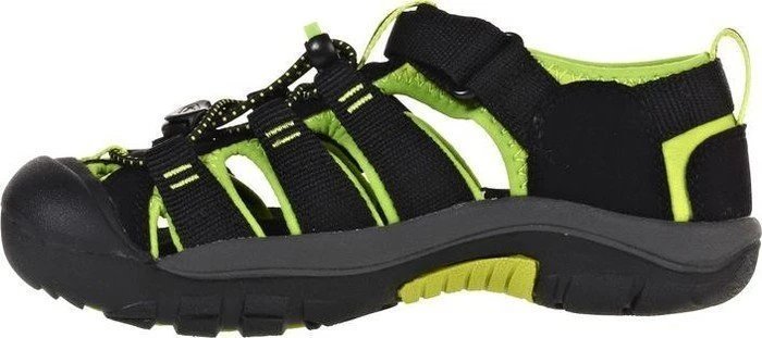 Keen Newport H2 Big Kid black/lime green (Junior)