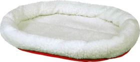 Trixie Kuschelbett, 47x38cm, weiß/rot