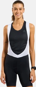 Odlo Zeroweight Tights Bib Fahrradhose kurz schwarz/weiß (Damen)