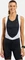 Odlo Zeroweight Tights Bib Fahrradhose kurz schwarz/weiß (Damen) Vorschaubild