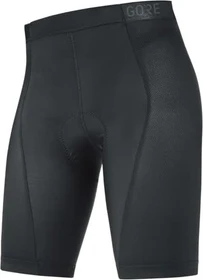Gore Wear C5 Unterziehtights Fahrradhose kurz schwarz (Damen)