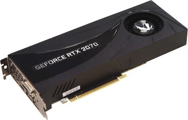 Zotac Gaming GeForce RTX 2070 Blower, 8GB GDDR6, DVI, HDMI, 3x DP
