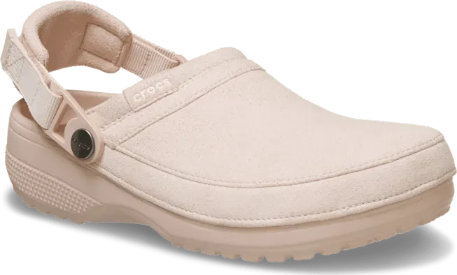 Crocs Classic Crafted Vegan Suede Clog quartz