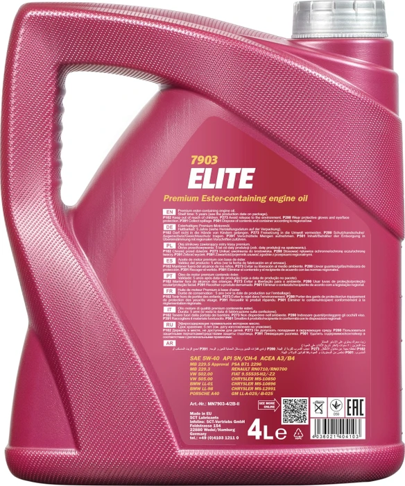 Mannol Elite 5W-40 4l