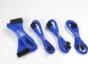 Phanteks Verlängerungskabel Kit für Netzteile, blau, 500mm