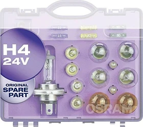 Osram Ersatzlampenboxen für Pkw H4, 9er-Pack