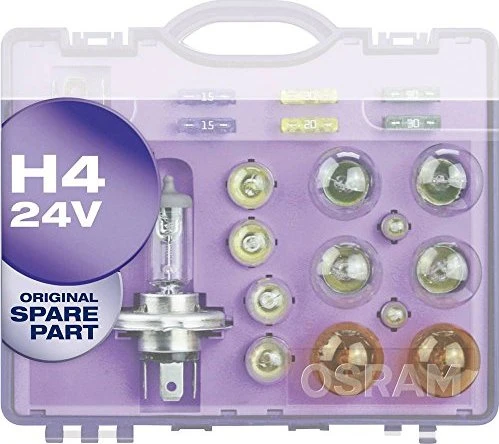 Osram Ersatzlampenboxen für Pkw H4, 9er-Pack