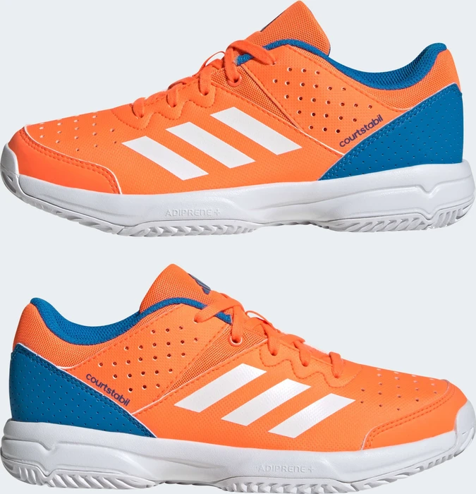 adidas Court Stabil orange/cloud white (Junior)