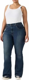 Levi's 726 High Rise Flare Jeans dark indigo worn in (Damen)