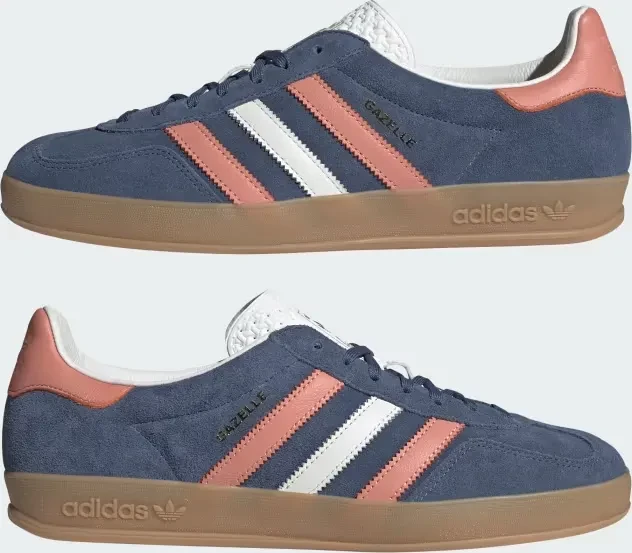 adidas Gazelle Indoor blue blink/wonder clay/sand strata