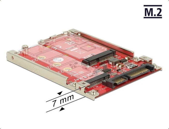 DeLOCK SATA -> M.2 SATA, SATA -> mSATA