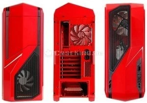 NZXT Phantom 410 rot, Acrylfenster, schallgedämmt