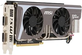 MSI GeForce GTX 570, N570GTX Twin Frozr II, 1.25GB GDDR5, 2x DVI, Mini HDMI