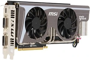MSI GeForce GTX 570, N570GTX Twin Frozr II, 1.25GB GDDR5, 2x DVI, Mini HDMI