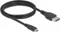 DeLOCK USB-C [Stecker] auf DisplayPort 1.4 [Stecker] Kabel 8K 60Hz schwarz, 1m Vorschaubild