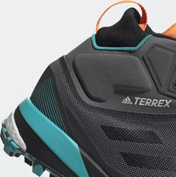 adidas Terrex Skychaser LT Mid GTX grey four/core black/hi-res aqua (Herren)