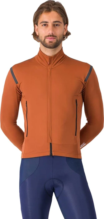 Castelli Perfetto RoS 3 Fahrradjacke mocha/black reflex (Herren)
