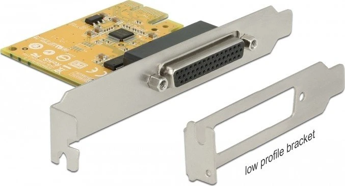 DeLOCK 1x DB44/2x DB9 seriell, PCIe 2.0 x1