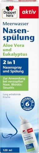 Doppelherz aktiv Meerwasser Meerwasser Nasenspülung, 120ml