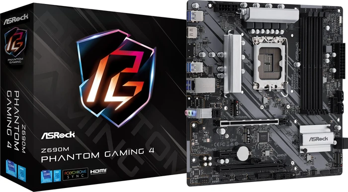 ASRock Z690M Phantom Gaming 4 (Intel 1700)