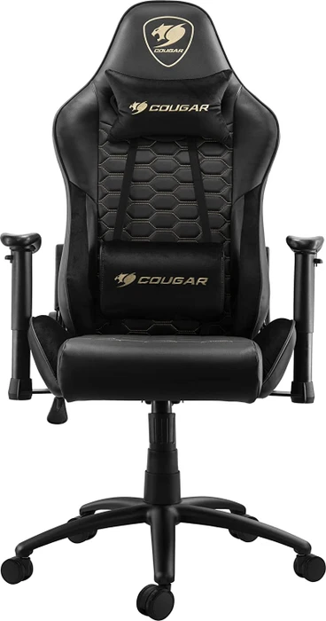 Cougar Outrider Royal Gamingstuhl, schwarz/gold