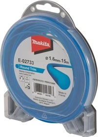 Makita Trimmerfaden Round Trim für Rasentrimmer, 1.6mm/15m