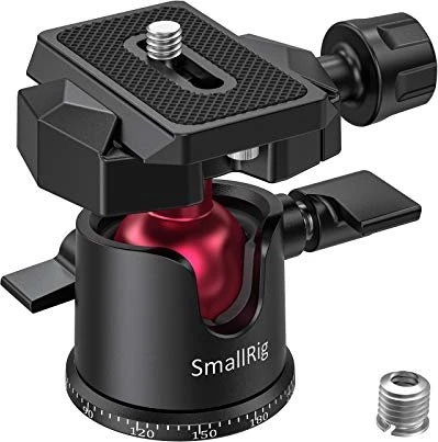 SmallRig Aluminium-Panoramakugelkopf mit Schnellwechselplatte