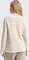Tom Tailor Rundhalsausschnitt Strickpullover sand stone offwhite stripe (Damen) Vorschaubild