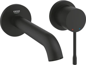 Grohe Essence 2-Loch-Waschtischbatterie M phantom black