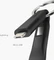 Vonmählen High Six 6in1 USB-C Kabel mit Lightning/USB Micro-B/USB-A Adapter Dongle, schwarz/silber Vorschaubild