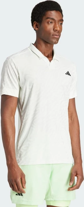 adidas Tennis Airchill Pro FreeLift Poloshirt kurzarm off white/crystal jade (Herren)