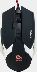Talius Sukhoi Gaming Mouse schwarz/weiß/silber, USB (TAL-SUKHOI)