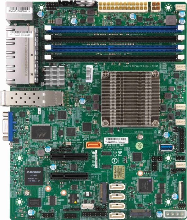 Supermicro A2SDV-8C-LN10PF, bulk