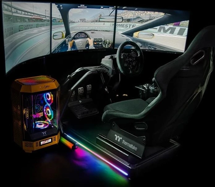 Thermaltake Racing Simulator Cockpit GR500, schwarz