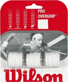 Wilson Comfort Pro Overgrip Griffband weiß, 3 Stück
