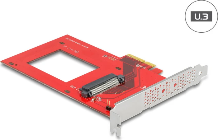 DeLOCK PCI Express Card, 1x U.3, PCIe 4.0 x4