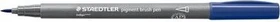 Staedtler pigment brush pen 371 indigoblau