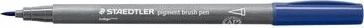 Staedtler pigment brush pen 371 indigoblau