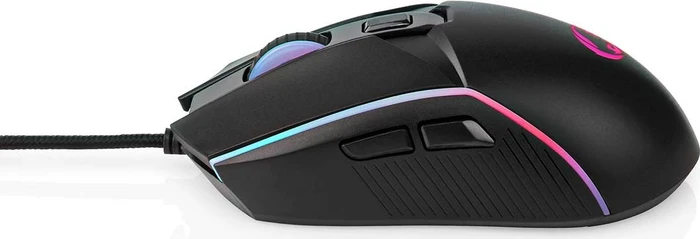 Nedis Gaming Mouse 7200dpi, schwarz, USB