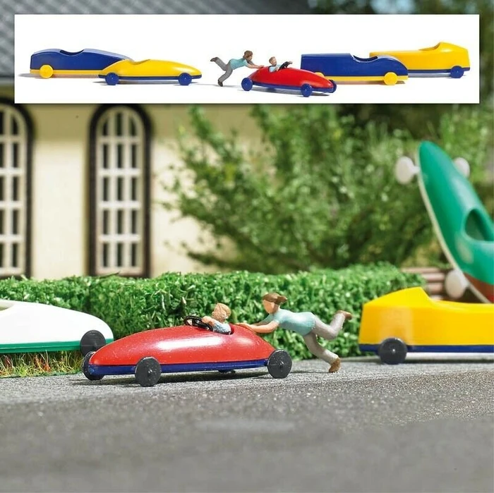 Busch Action Set: Seifenkistenfahrt