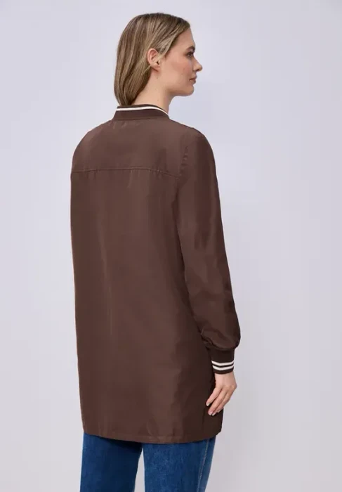 Street One Langer Blouson Jacke mahogany brown (Damen)